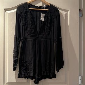 For Love & Lemons black romper - new!!!